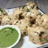 White Sauce Paneer Gravy Momos