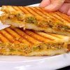 Chicken cheese Grilled Sandwich